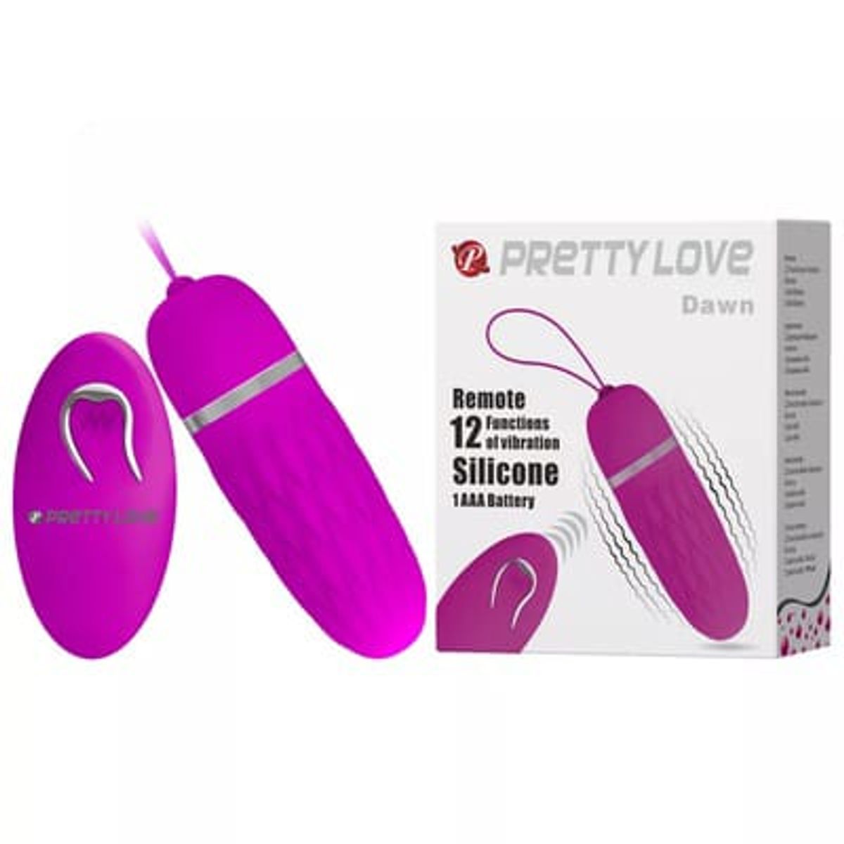 PRETTY LOVE - VIBRADOR CONTROL REMOTO DAWN