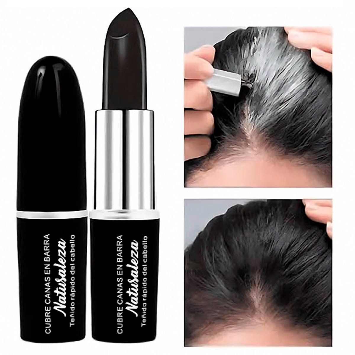 GENERICO - COBERTOR FÁCIL PARA CANAS PRO NEGRO 45g