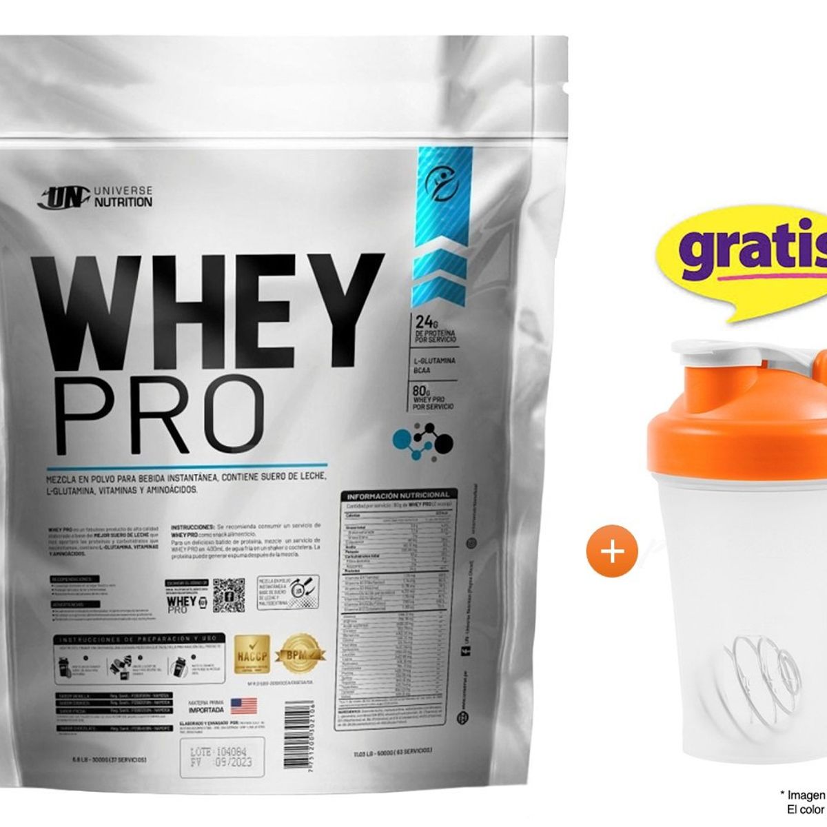 UNIVERSE NUTRITION - Proteína Universe Nutrition Whey Pro 3 Kg Cookies and Cream