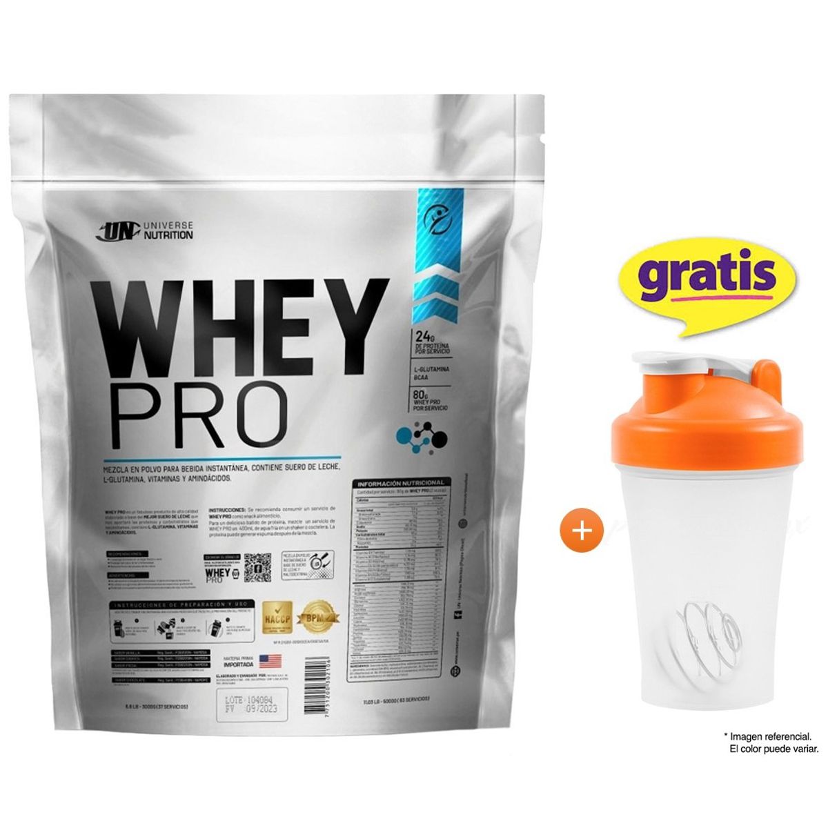 UNIVERSE NUTRITION - Proteína Universe Nutrition Whey Pro 3 Kg Cookies and Cream