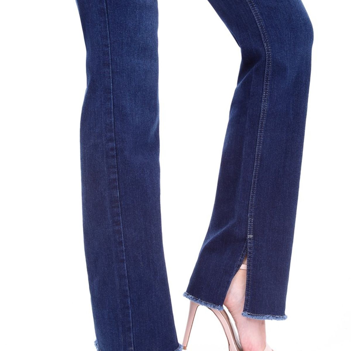 KATE LARRAIN - Pantalón jean flare mujer Love