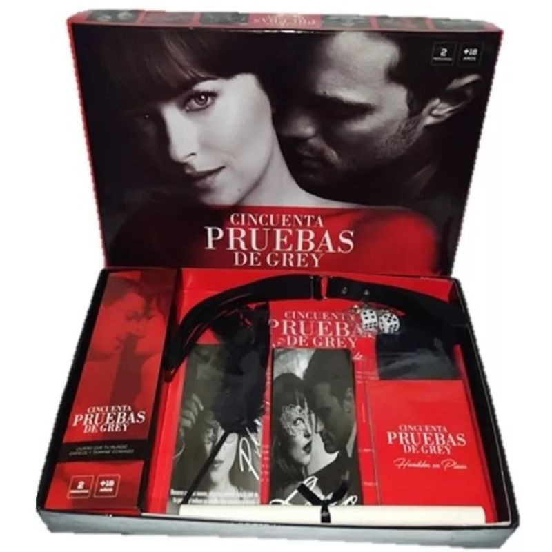 GENERICO - JUEGOS CARTA DE MESA CINCUENTA PRUEBAS DE GREY PARA PAREJAS