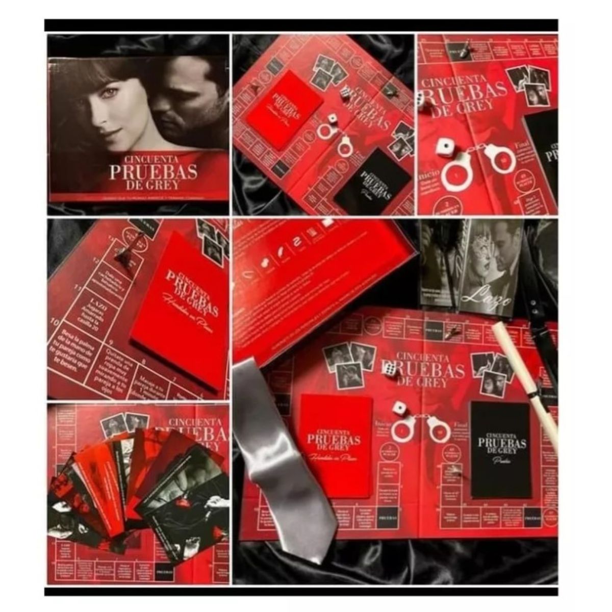 GENERICO - JUEGOS CARTA DE MESA CINCUENTA PRUEBAS DE GREY PARA PAREJAS