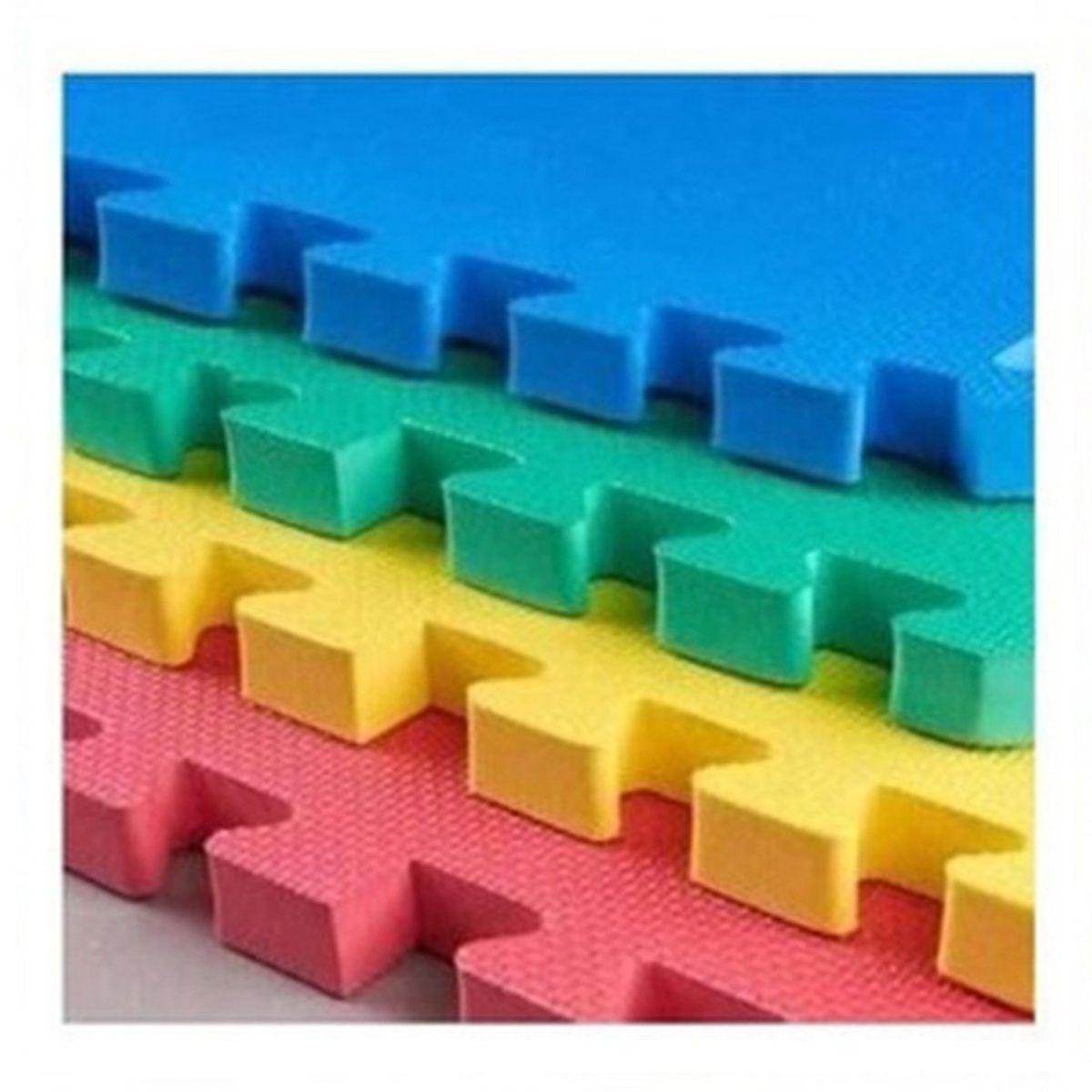 GENERICO - Piso de Goma EVA para Bebes de 60x60x1.8cm x 6 Pcs