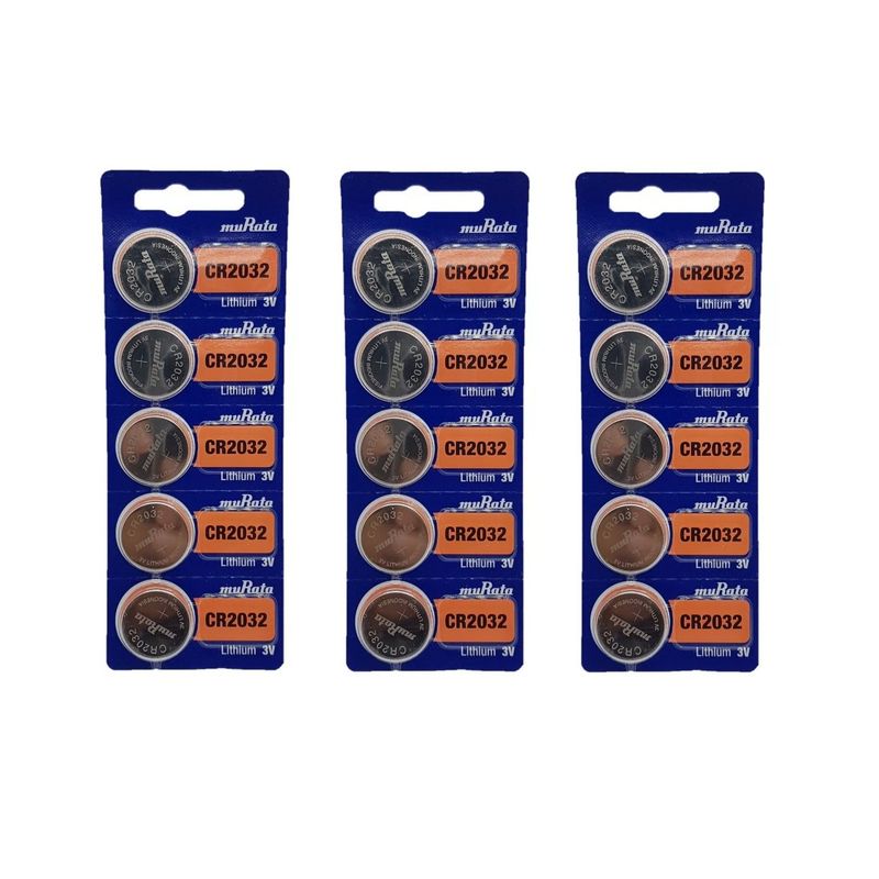 ORIGEN - Pilas Murata CR2032 3V LITIO x 15uds
