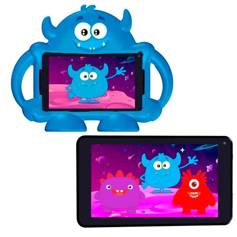 ADVANCE - Tablet para Niños Advance 7 pulg. Android 12 Go 32GB, 2GB Ram 2800mah AZUL Intro TR6965