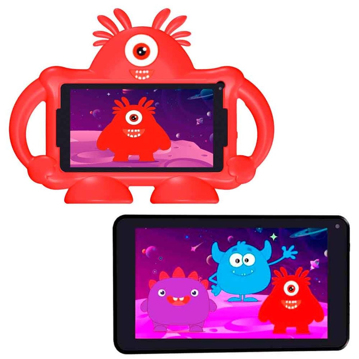ADVANCE - Tablet para Niños Advance 7 pulg. Android 12 Go 32GB, 2GB Ram 2800mah ROJO Intro TR6965