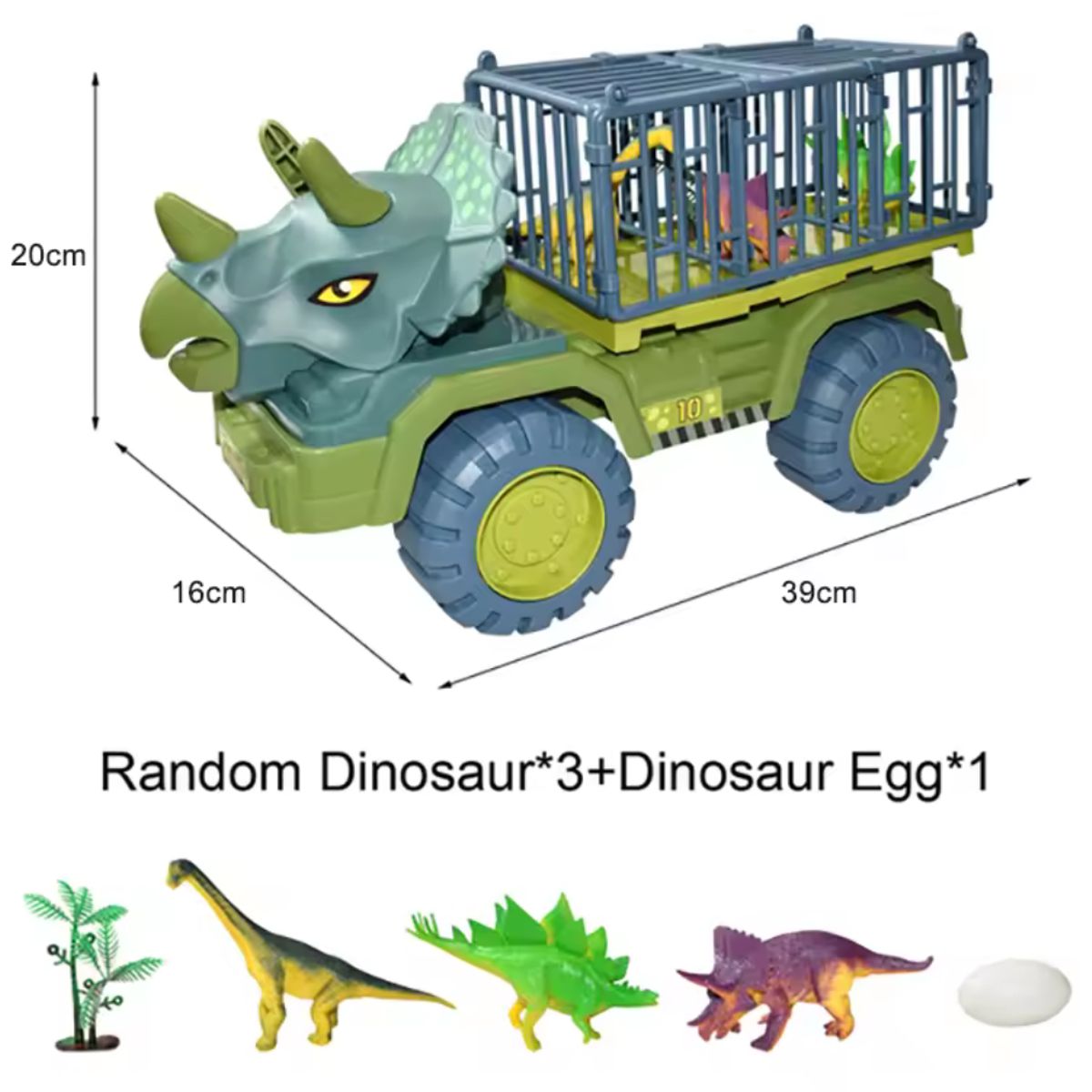 GENERICO - CAMIÓN DINOSURIOS TRICERATOPS