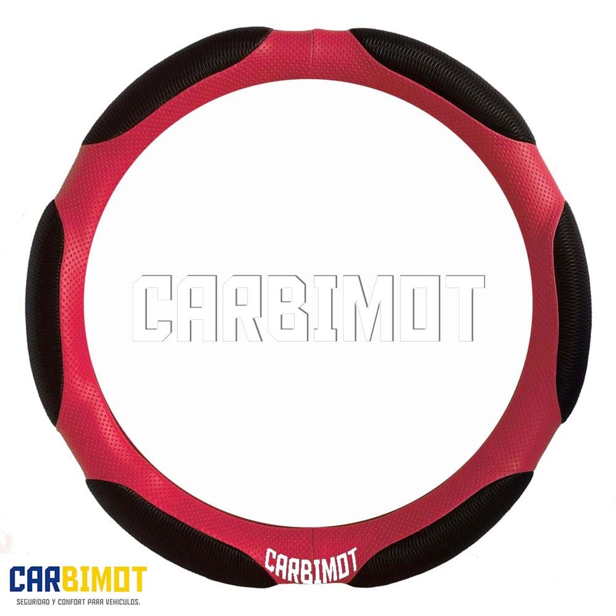 UNIVERSAL - Funda cobertor forro cubre volante timón vehicular rosado