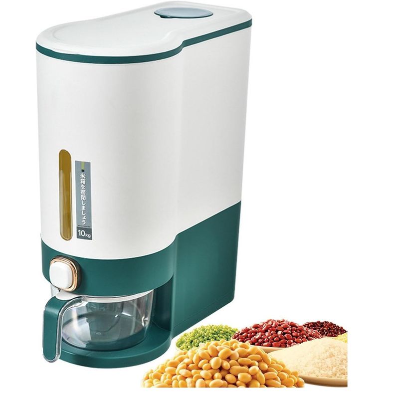 GENERICO - CONTENEDOR DE ARROZ  DE GRAN CAPACIDAD DE ALMACENAMIENTO DE 10 KG