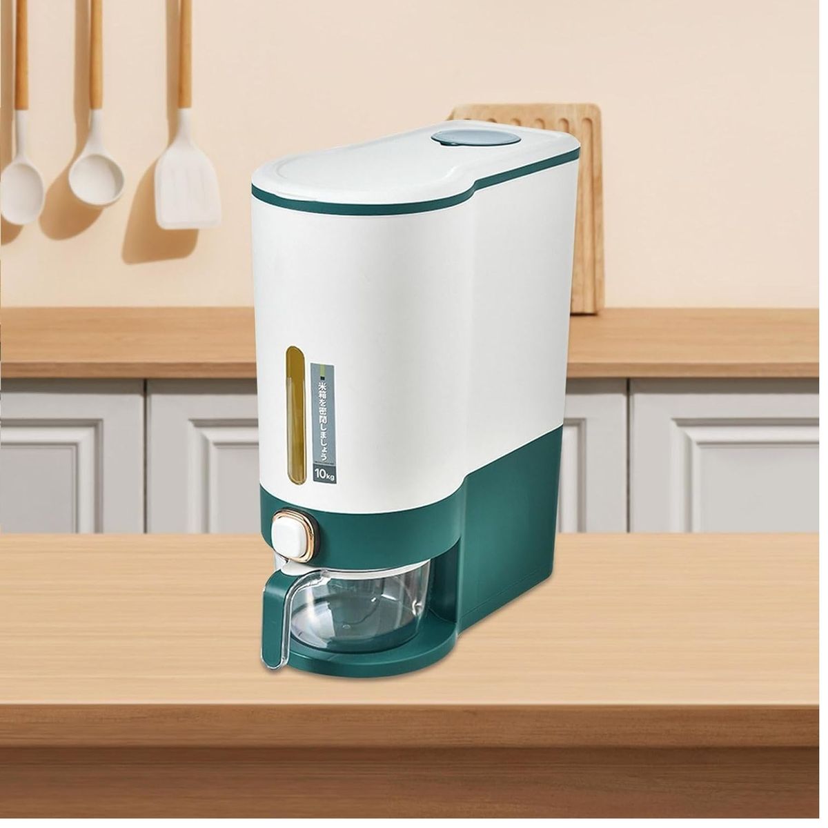 GENERICO - CONTENEDOR DE ARROZ  DE GRAN CAPACIDAD DE ALMACENAMIENTO DE 10 KG