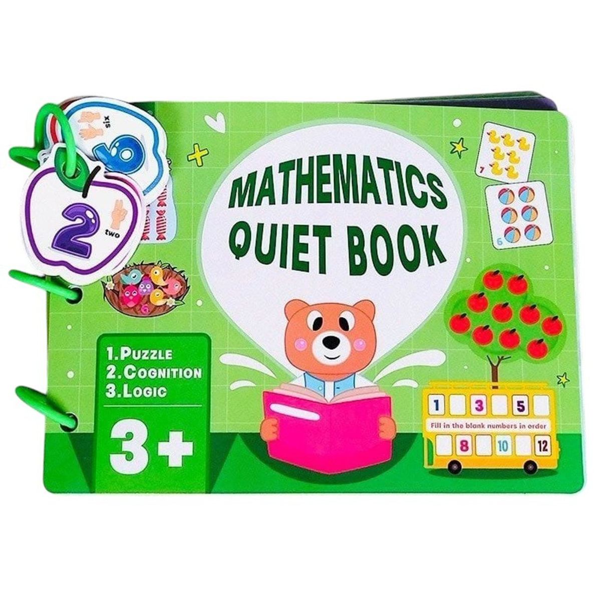 GENERICO - Libro Matematico Montessori - Quiet Book