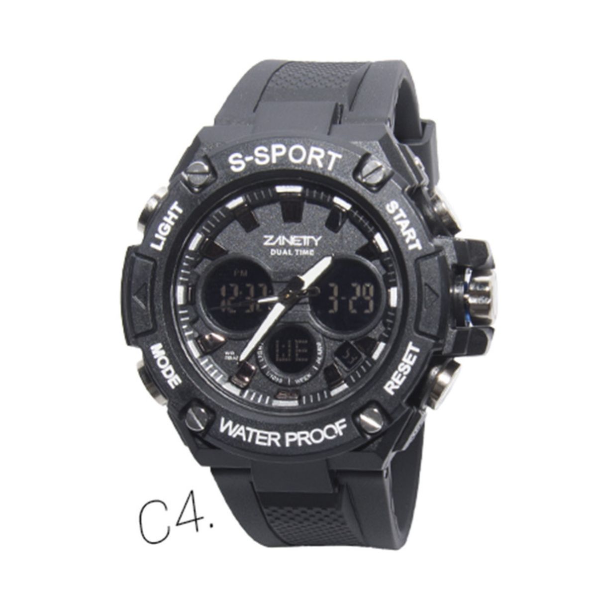 ZANETTY - RELOJ ANALOGICO-DIGITAL HOMBRE RZH002 ZANETTY