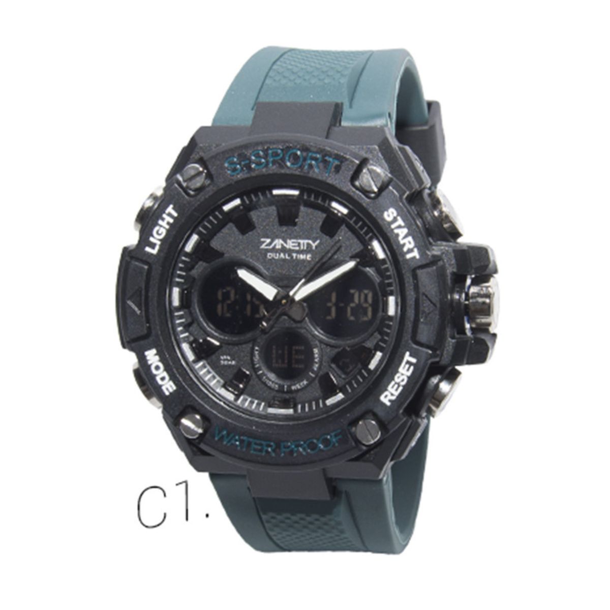 ZANETTY - RELOJ ANALOGICO-DIGITAL HOMBRE RZH002 ZANETTY