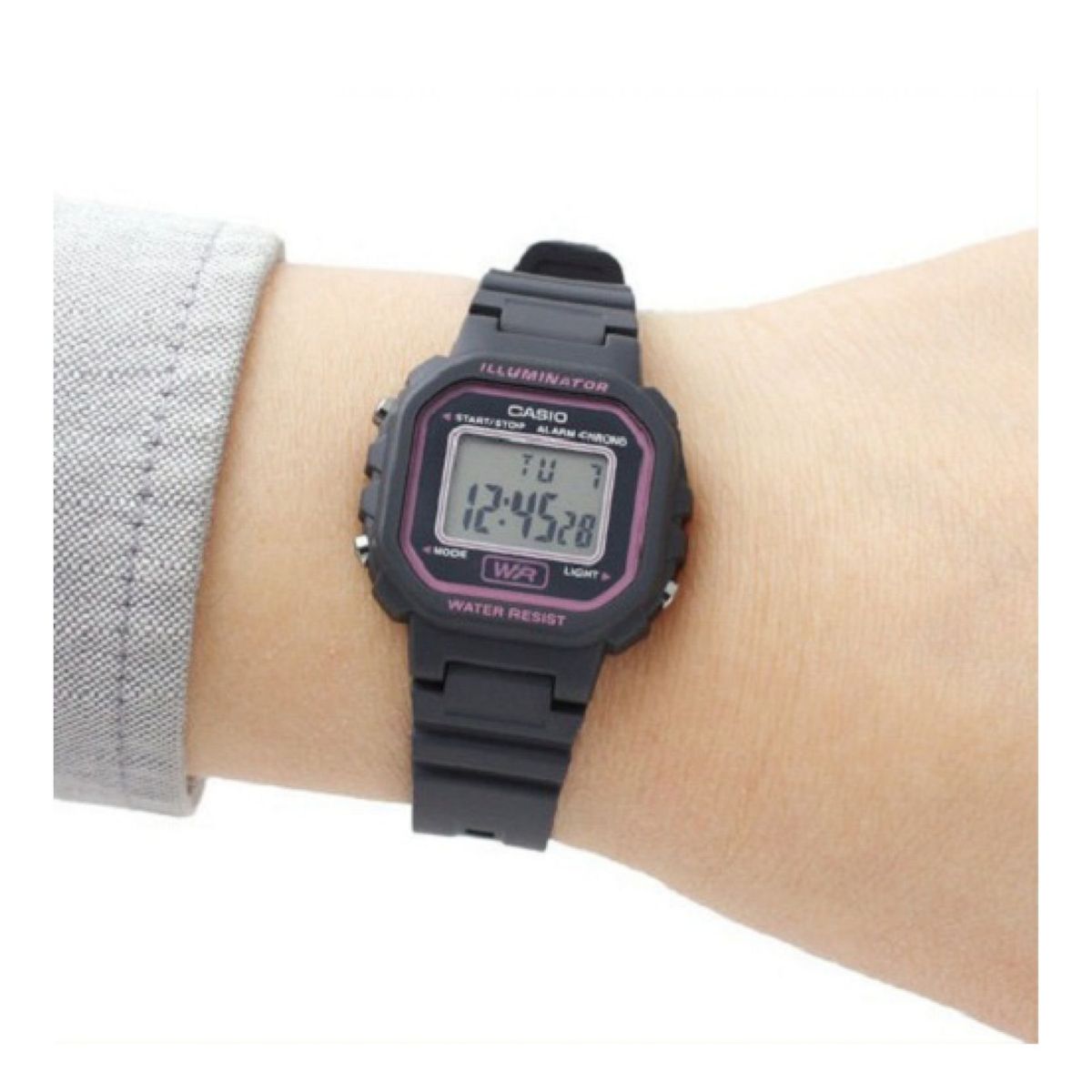 CASIO - RELOJ DIGITAL MUJER LA-20WH-8ACF CASIO