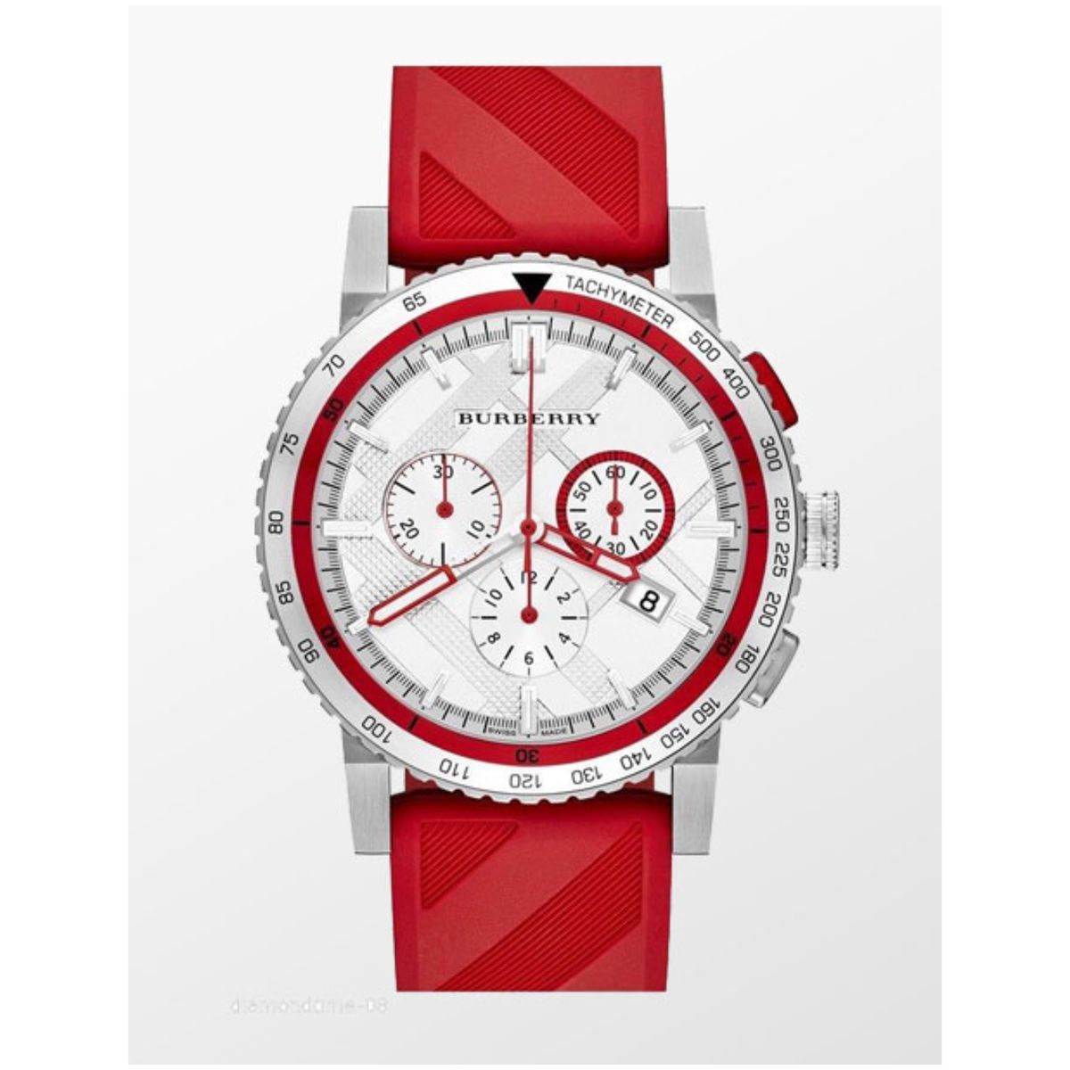 BURBERRY - Reloj Burberry The City Bu9809 Rojo