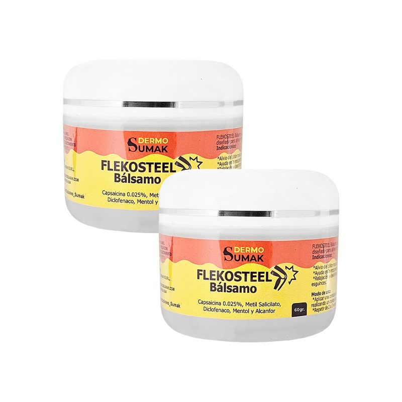 GENERICO - FLEKOSTEEL BALSAMO 60GR - DERMO SUMAK 2 UND