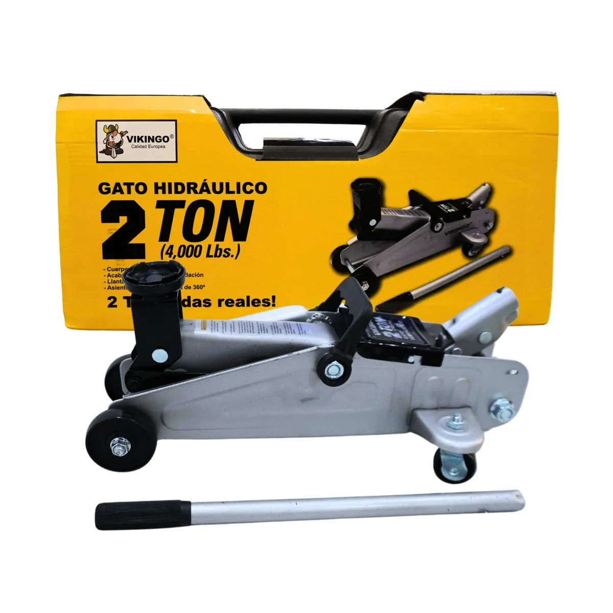 VIKINGO - Gata tipo lagarto 2 toneladas caimán CON MALETIN  VIKINGO