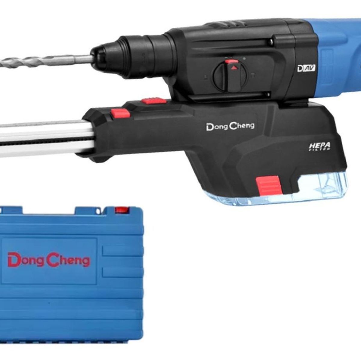 DONGCHENG - Rotomartillo SDS Plus 800w con guarda polvo DongCheng