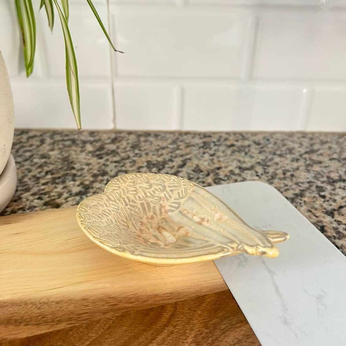 MAP DESIGN HOME - Bowl para Cremas Salsas Alas Beige 12x09x03 cm