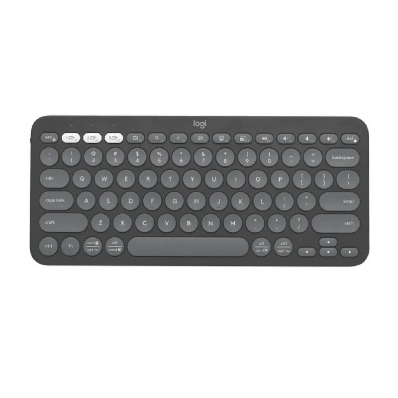 LOGITECH - Teclado Logitech Pebble 2 K380s Bluetooth/Wireless Sp Negro
