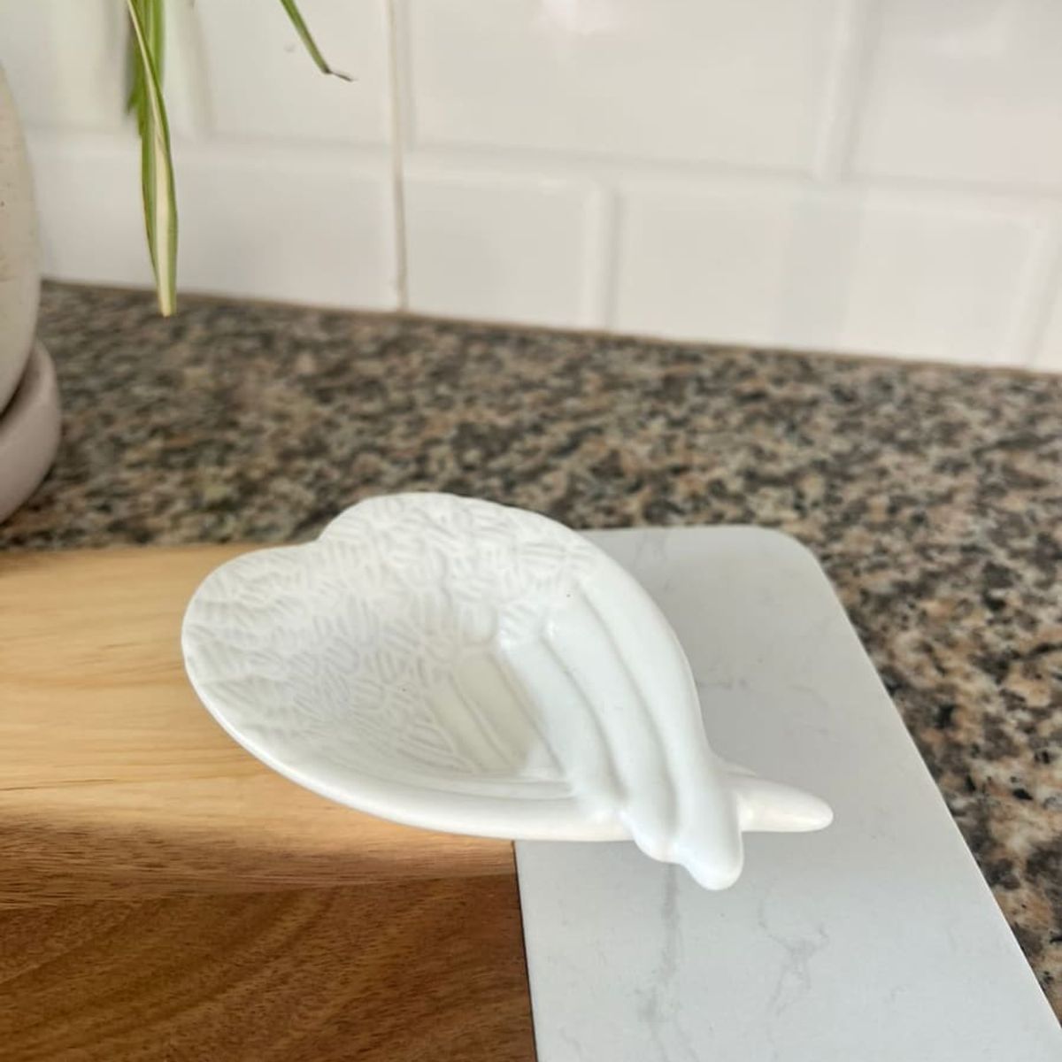 MAP DESIGN HOME - Bowl para Cremas Salsas Alas Blanco 12x09x03 cm