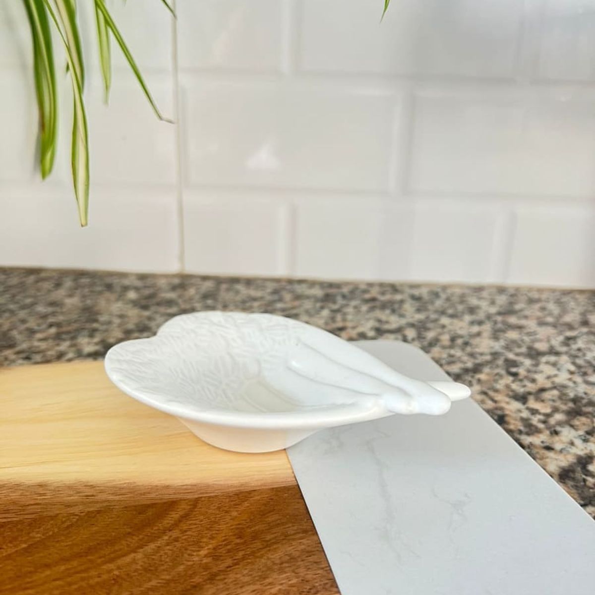 MAP DESIGN HOME - Bowl para Cremas Salsas Alas Blanco 12x09x03 cm