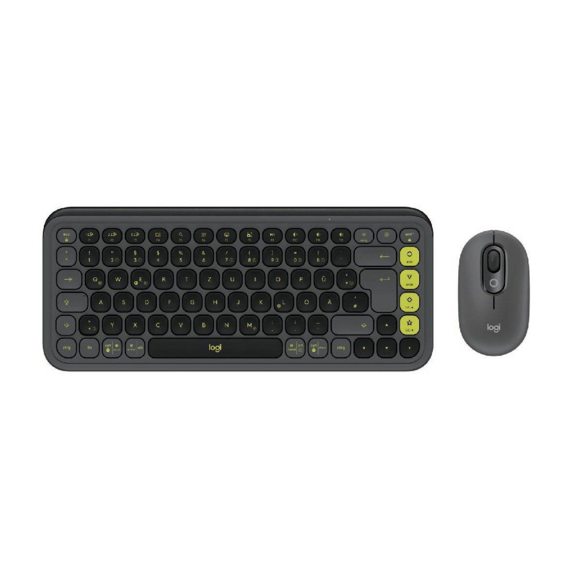 LOGITECH - Teclado Bluetooth + Mouse Logitech Pop Icon Grafito