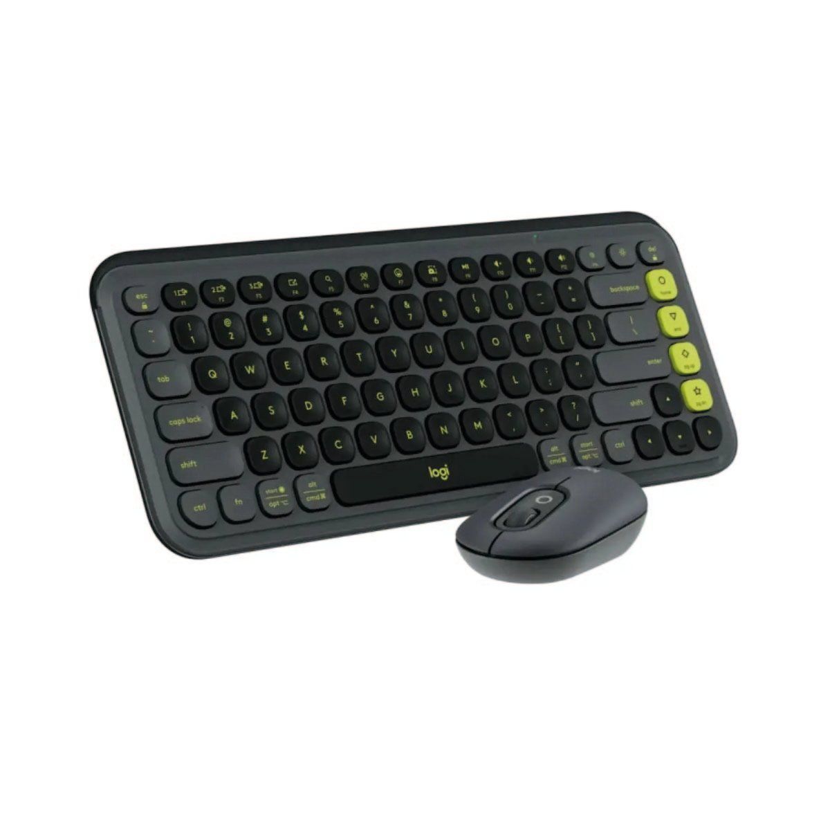 LOGITECH - Teclado Bluetooth + Mouse Logitech Pop Icon Grafito