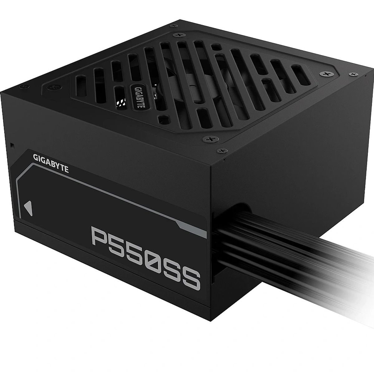 GIGABYTE - Fuente de Poder Gigabyte P550SS 550W 80 Plus Silver Negro ATX