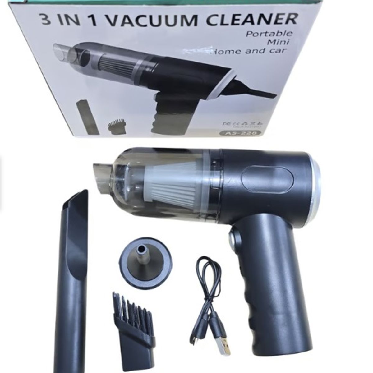 MORITA BAG STORE - MINI ASPIRADORA PORTATIL 3 EN 1 INALAMBRICA PARA AUTO Y CASA