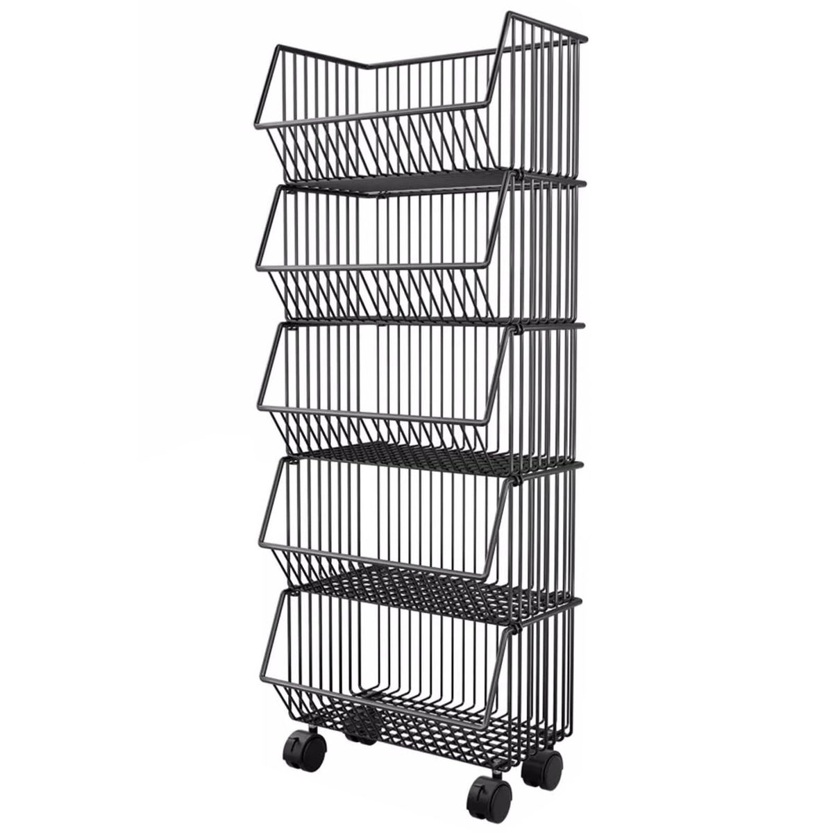 GENERICO - ORGANIZADOR MULTICAPA MÓVIL PARA ALMACENAJE DE VERDURAS O FRUTAS