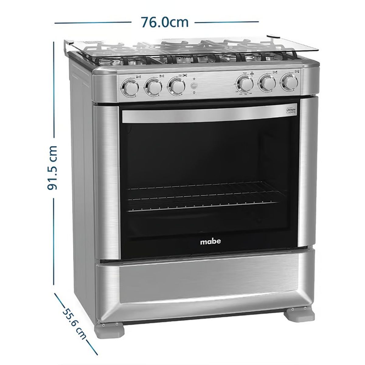 MABE - COCINA MABE 76CM INOX CMP7628FX0