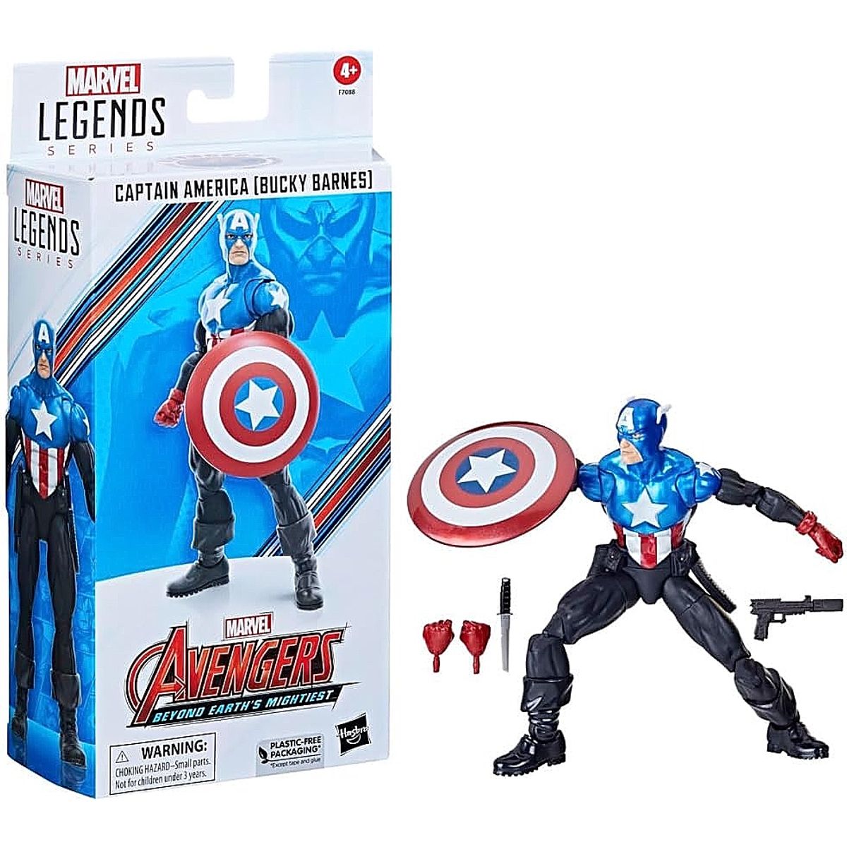 MARVEL - The Avengers Marvel Legends Capitan America Bucky Barnes