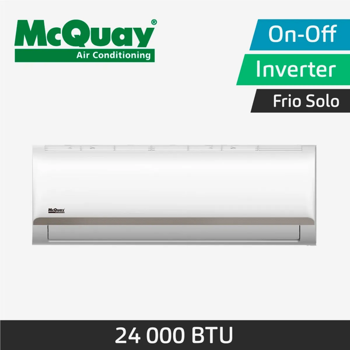 GENERICO - Aire Acondicionado MCQUAY Split ONOFF Frío 24000 Btu