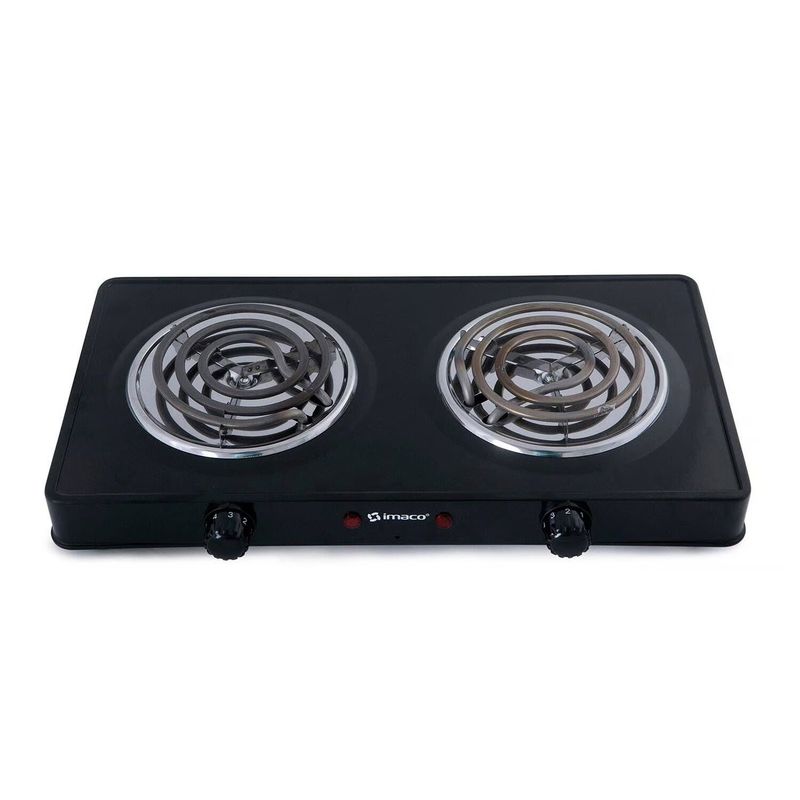 IMACO - Cocina Eléctrica 2 Hornillas HP1400