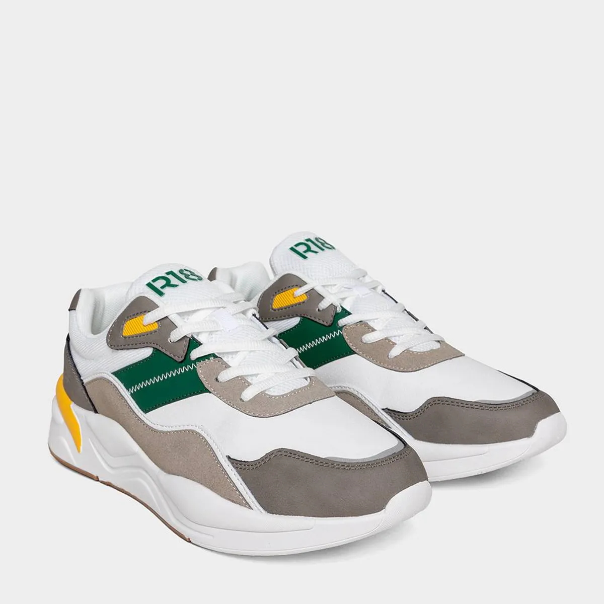 R18 - Zapatillas Urbanas R18 Hombres R18-Cd091  Suede