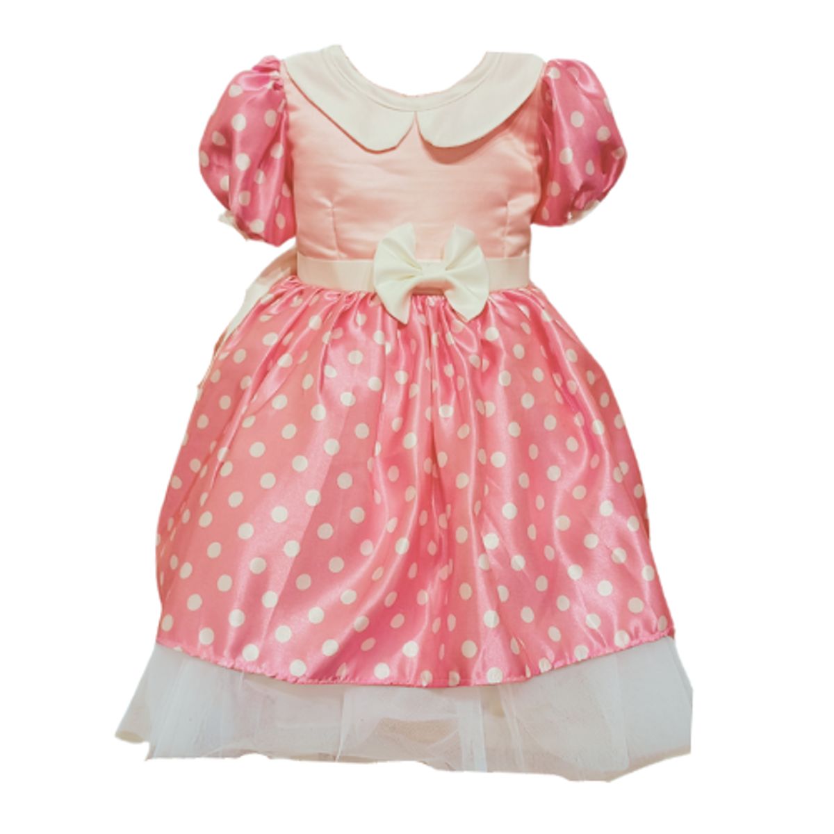 GENERICO - Vestido para Bebé Niña Minie Rosa