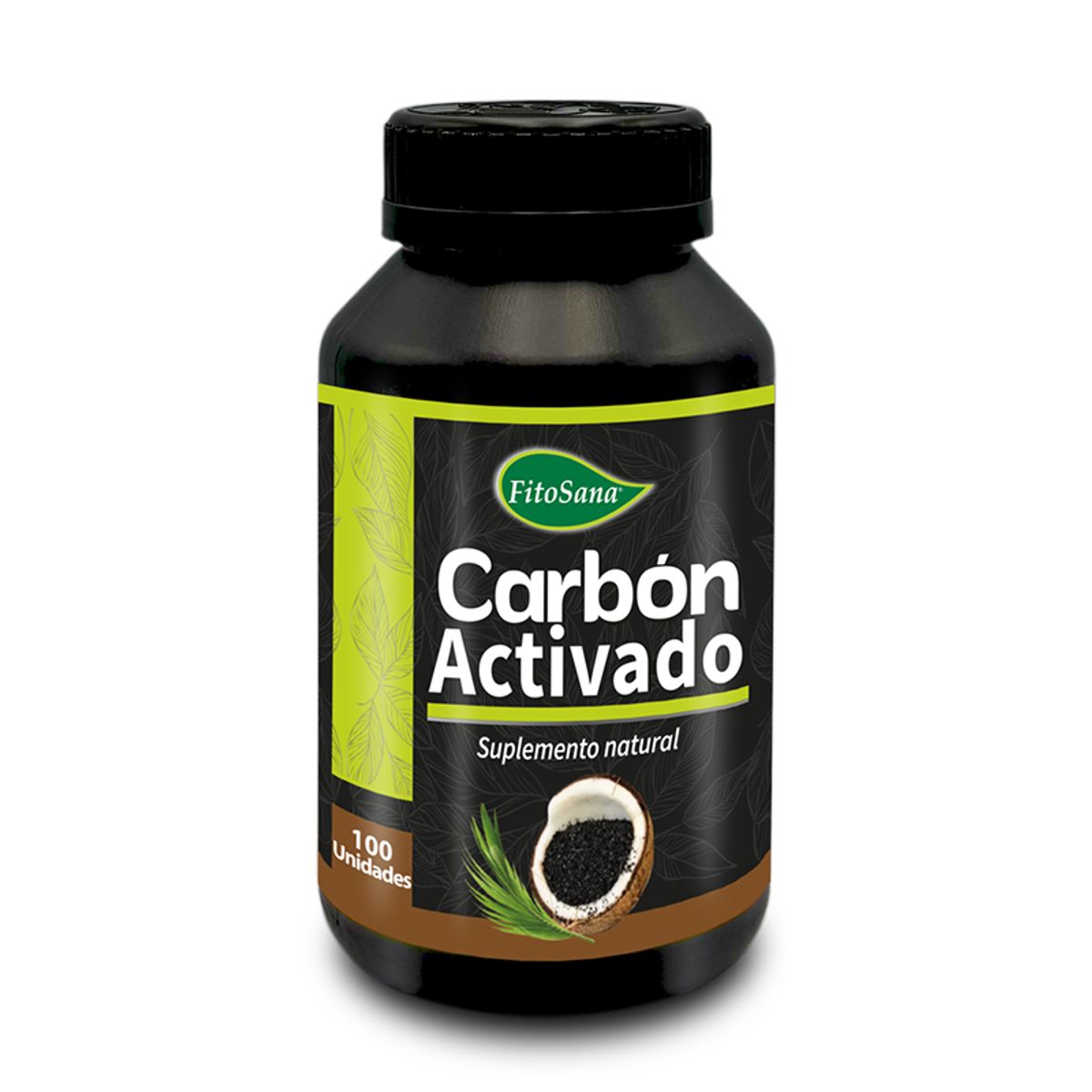 FITOSANA - CARBON ACTIVADO FITOSANA - FRASCO 100U