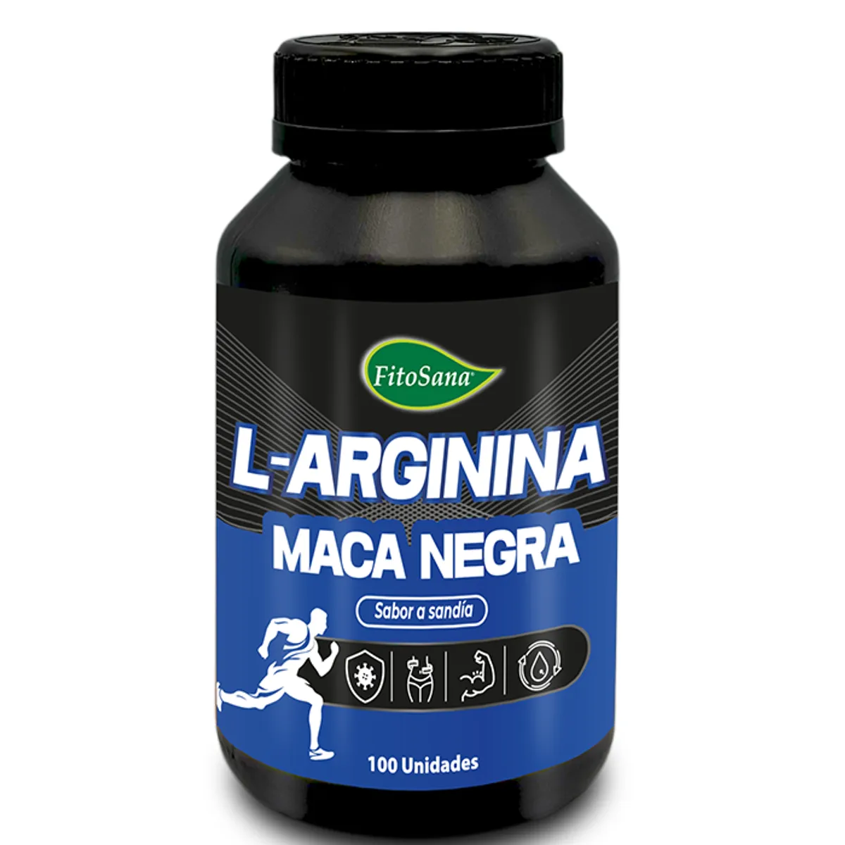 FITOSANA - L-ARGININA CON MACA NEGRA FITOSANA - FRASCO 100U