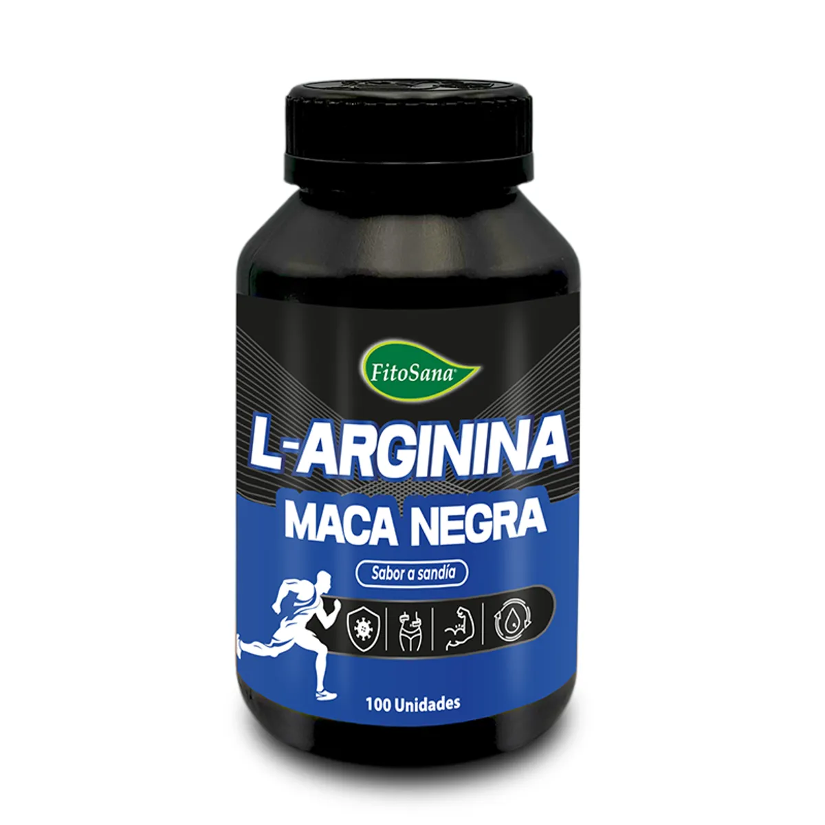 FITOSANA - L-ARGININA CON MACA NEGRA FITOSANA - FRASCO 100U