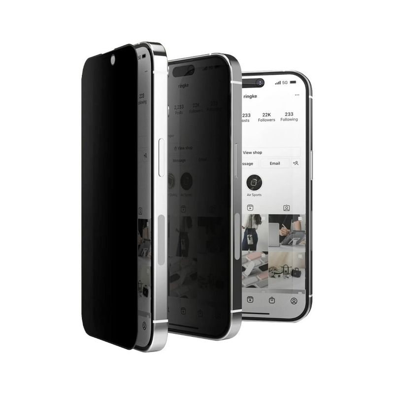 GENERICO - Protector de Pantalla Compatible con iPhone 14 Pro Max Anti Espía Mate