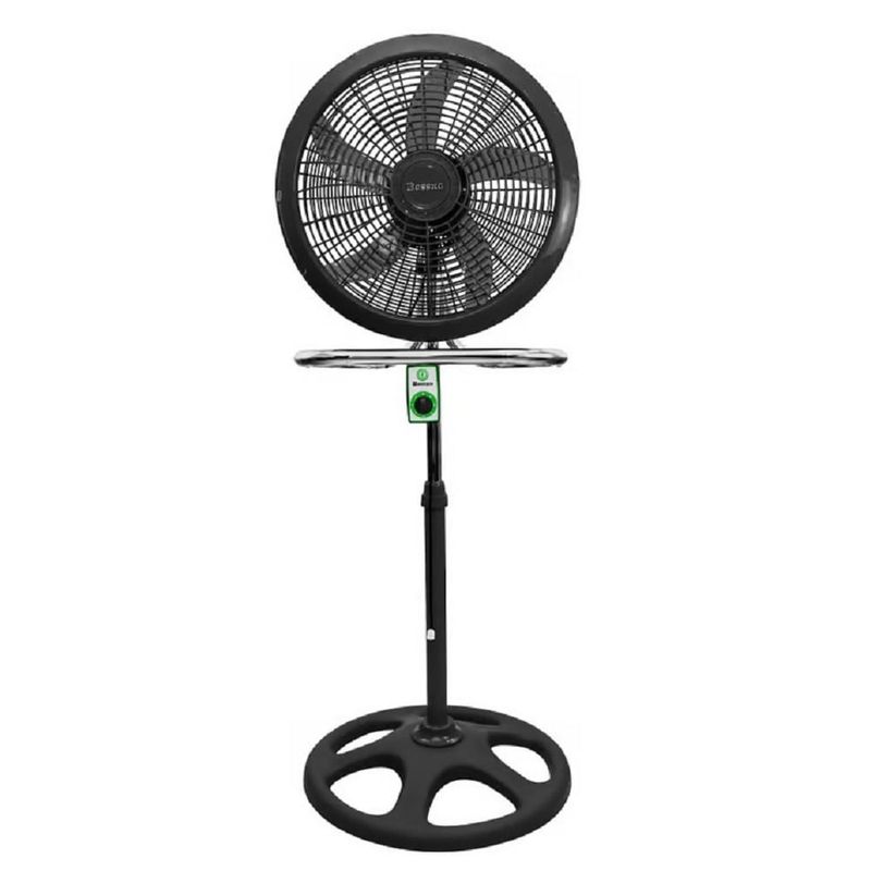 BOSSKO - Ventilador 18" de 5 Aspas 3 en 1 BOSSKO BK-8223VI Negro