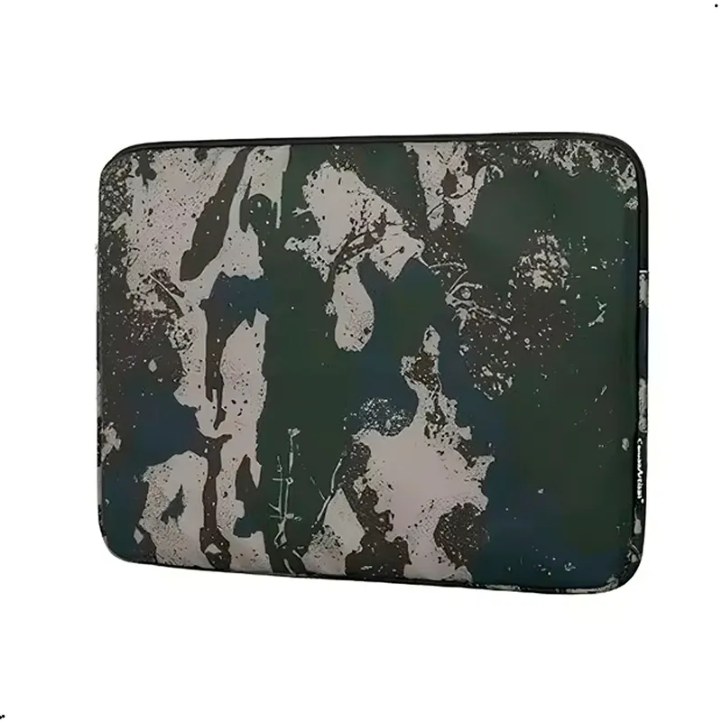 GENERICO - Funda Laptop 14 Pulgadas Camuflado Forro Interior Suave