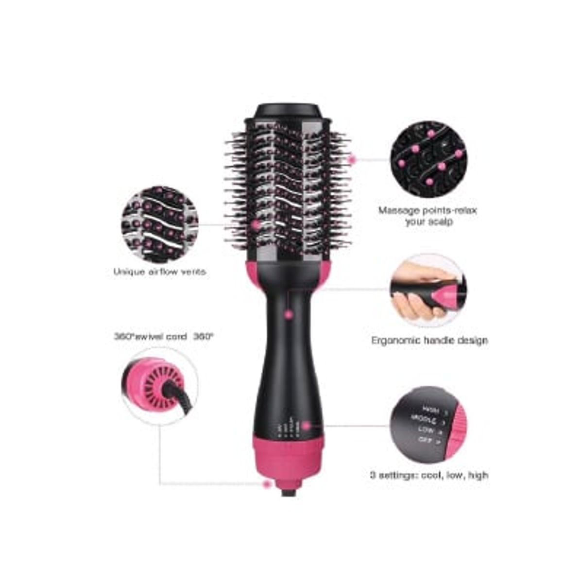 GENERICO - Cepillo one step 1500W