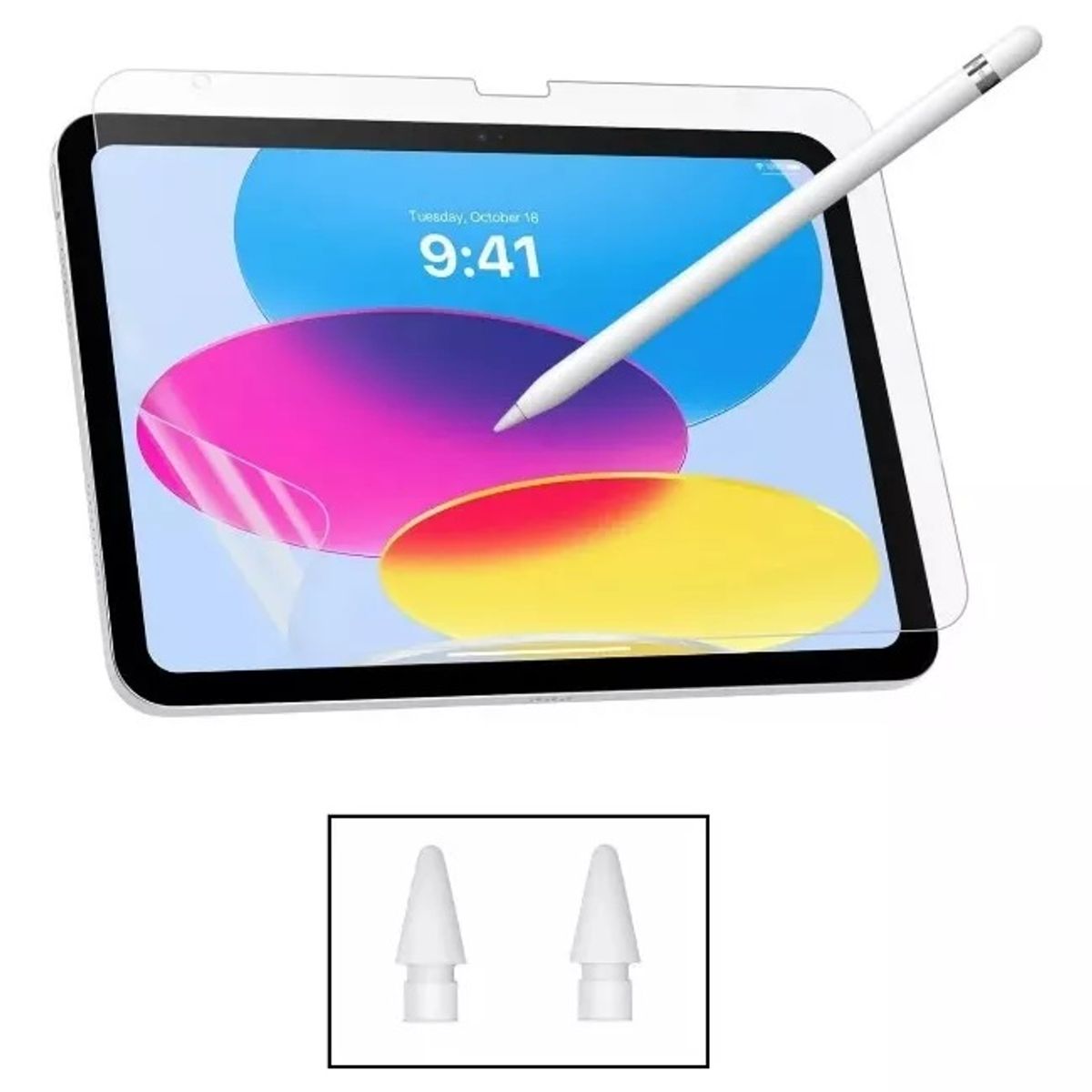 GENERICO - Mica Mate Papel Para iPad 11 Generacion 2025 Y Puntas a16