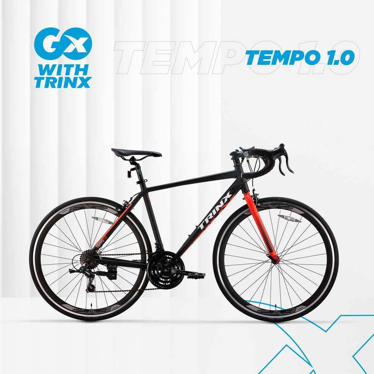 TRINX - Bicicleta de Ruta Trinx Tempo 1.0 700CC Talla M-50