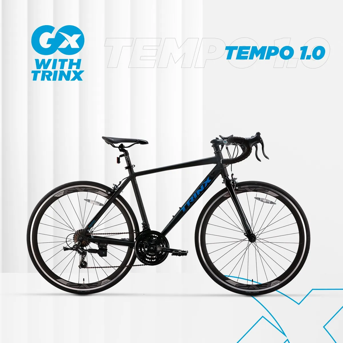 TRINX - Bicicleta de Ruta Trinx Tempo 1.0 700CC Talla M-50