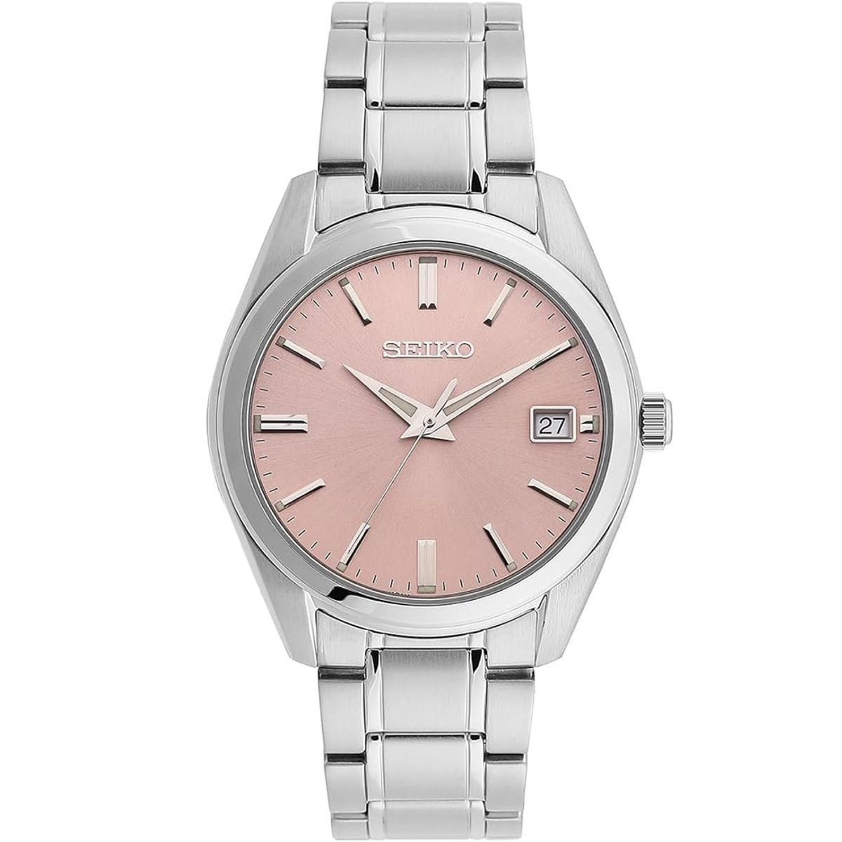 SEIKO - Seiko Reloj Hombre 40mm Acero Inox Casual Japones SUR523P1