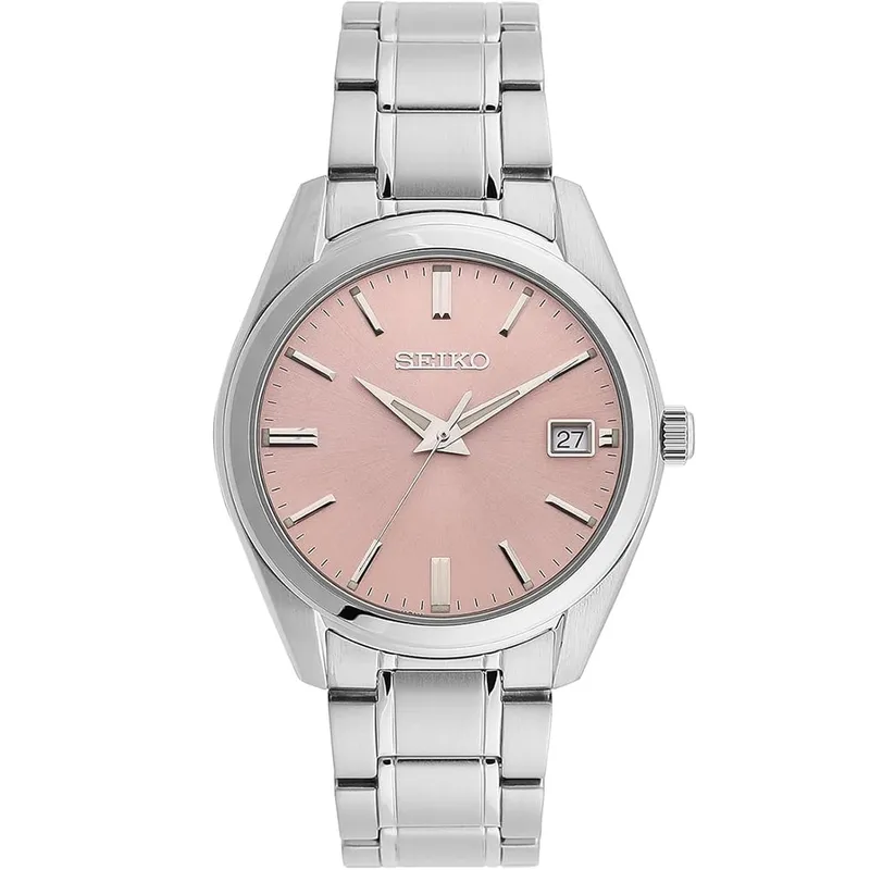 SEIKO - Seiko Reloj Hombre 40mm Acero Inox Casual Japones SUR523P1